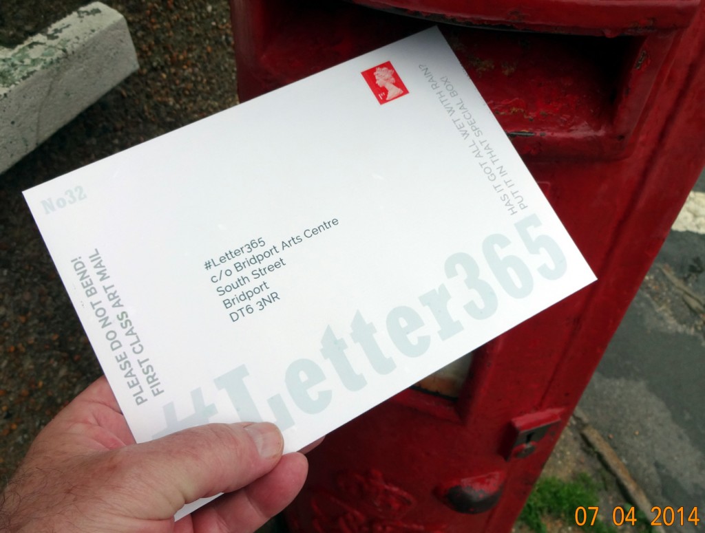 A rainy day  #Letter365 No32 goes in the box