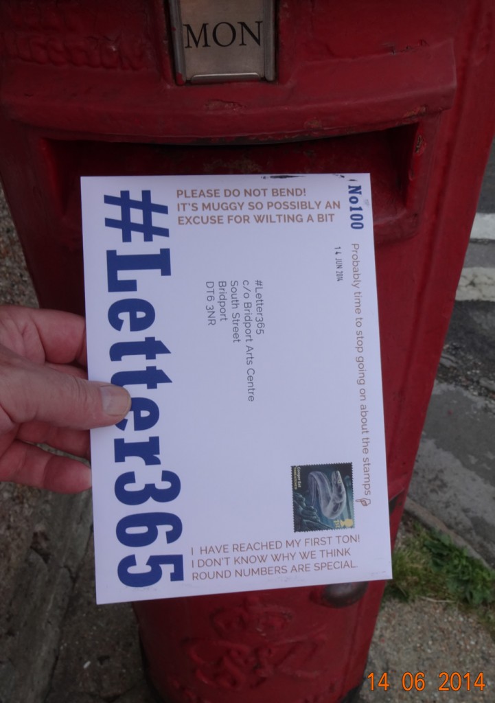 #Letter365 No100 gets posted