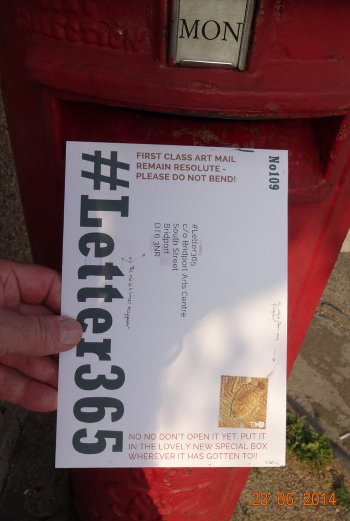 #Letter365 No109 gets posted