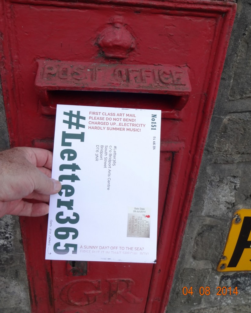 #Letter365 No151 gets posted in a different post box