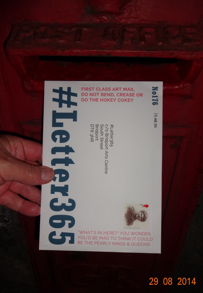 #Letter365 No178 goes in the box
