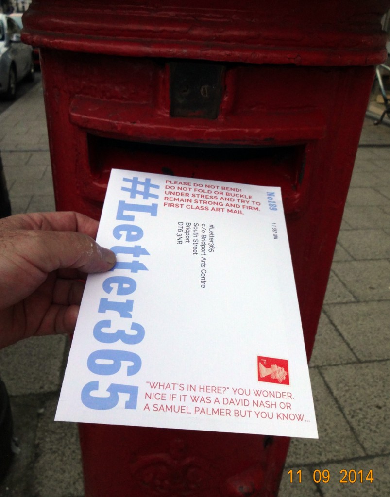 #Letter365 No189 gets posted