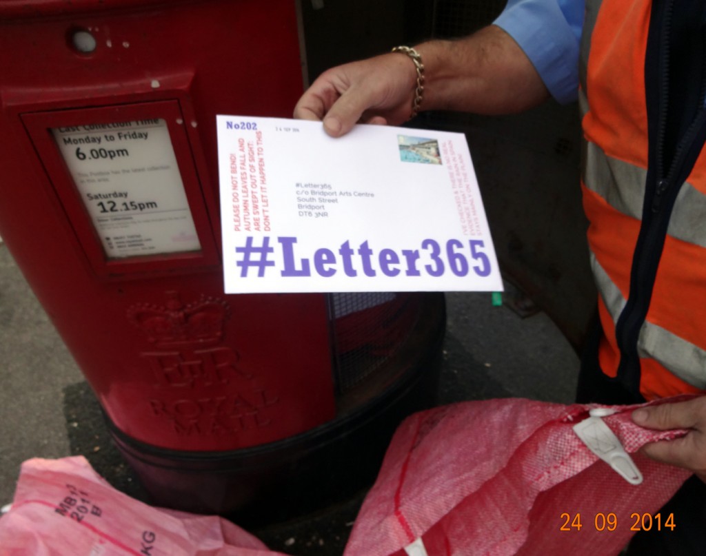 #Letter365 No202 gets taken by the postie