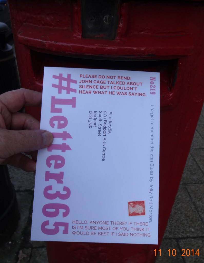 #Letter365 No219 gets posted