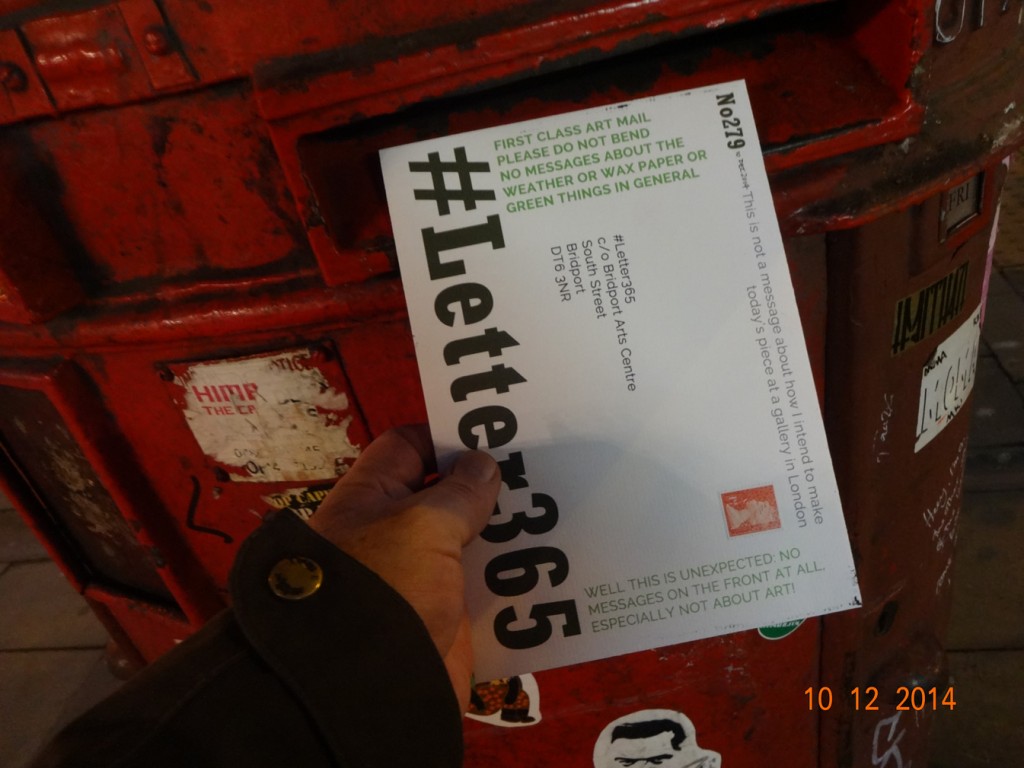 #Letter365 No279 gets posted in a side-opening double box in London