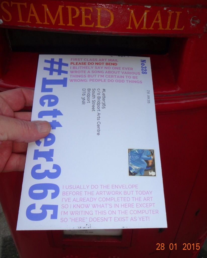 #Letter365 No328 gets posted