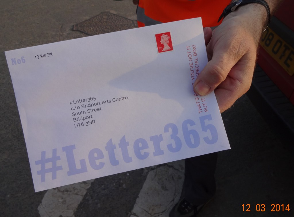 #Letter365 No6 handed to the postman