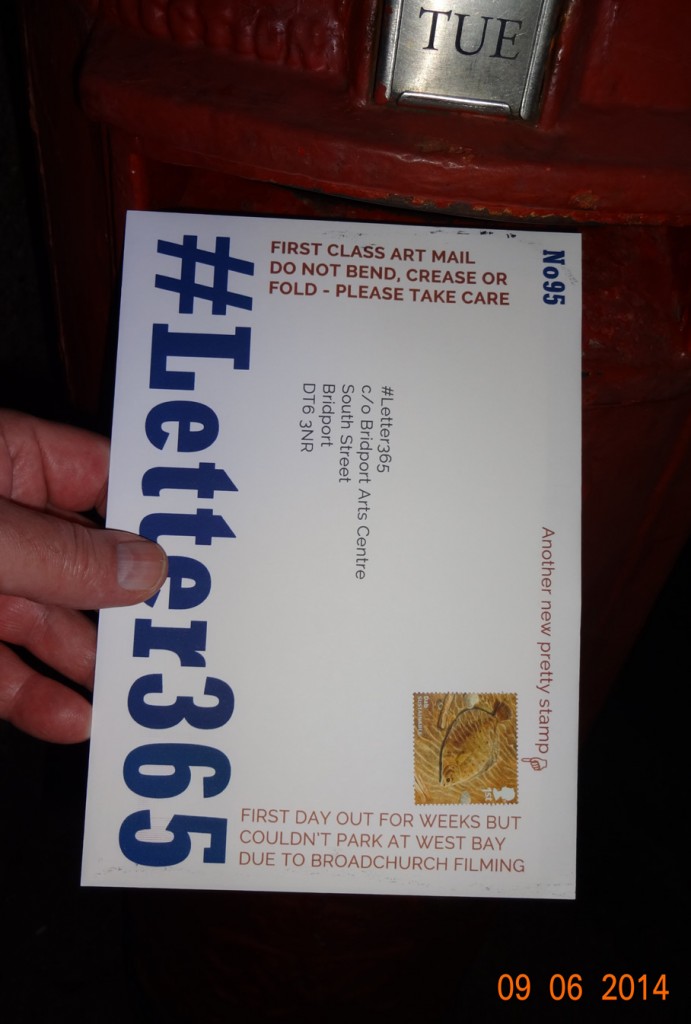 #Letter365 No95 goes in the post box