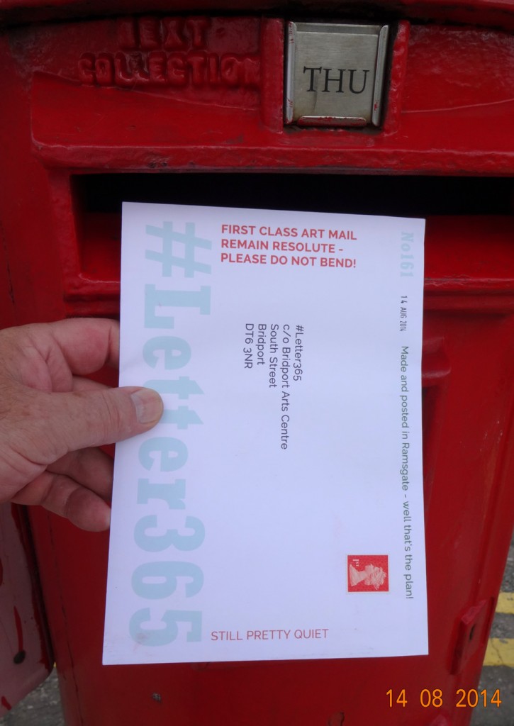 #Letter365 No161 gets posted in Ramsgate