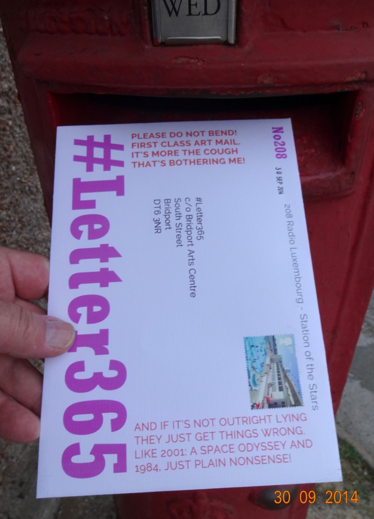 #Letter365 No208 gets posted