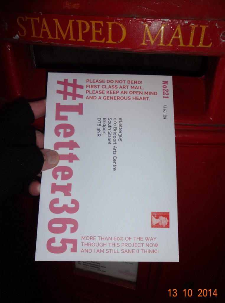 #Letter365 No221 gets posted 