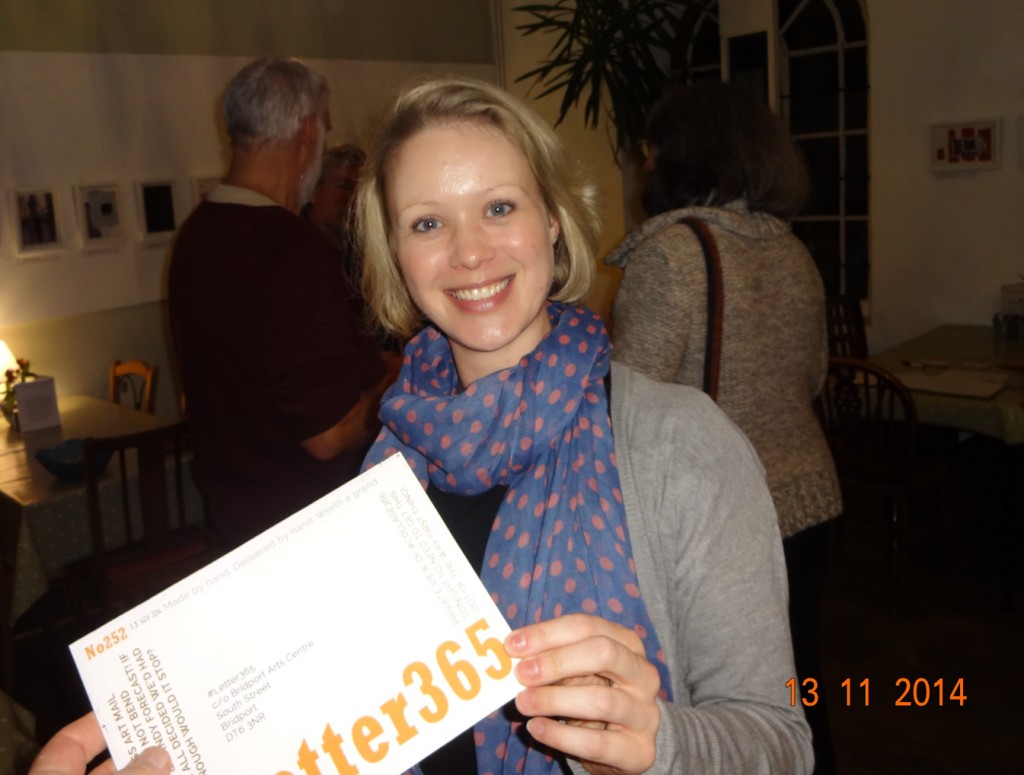 Laura Cockett takes delivery of #Letter365 No252