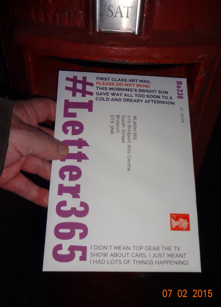 #Letter365 No338 gets posted