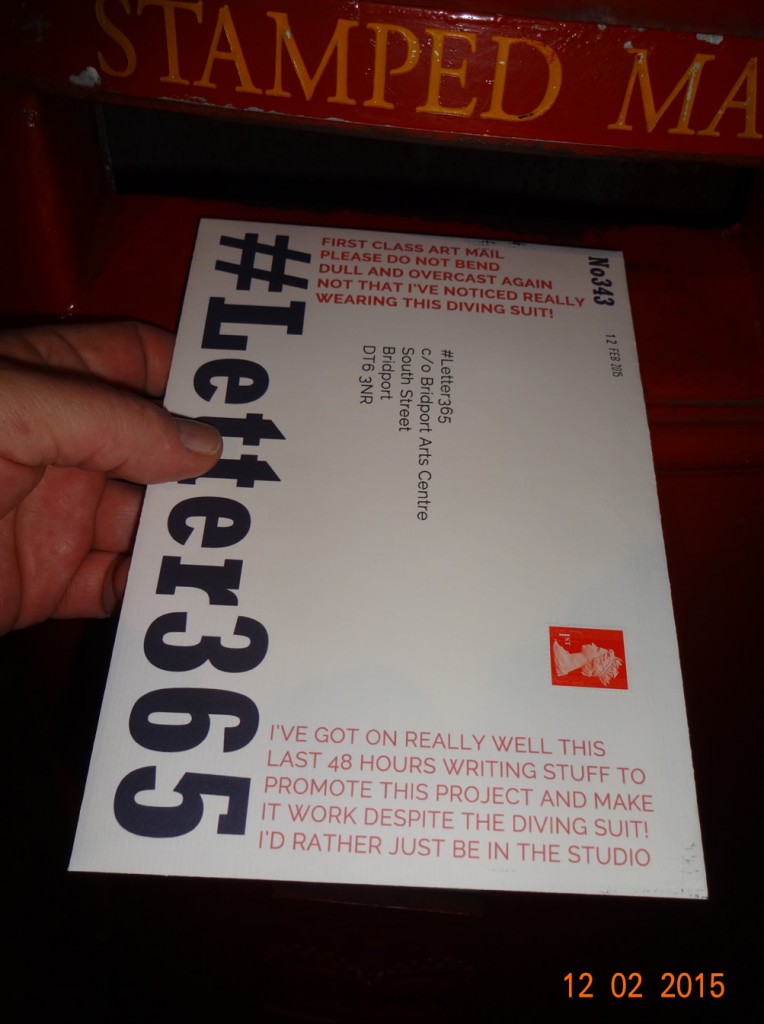 #Letter365 No343 goes in the box