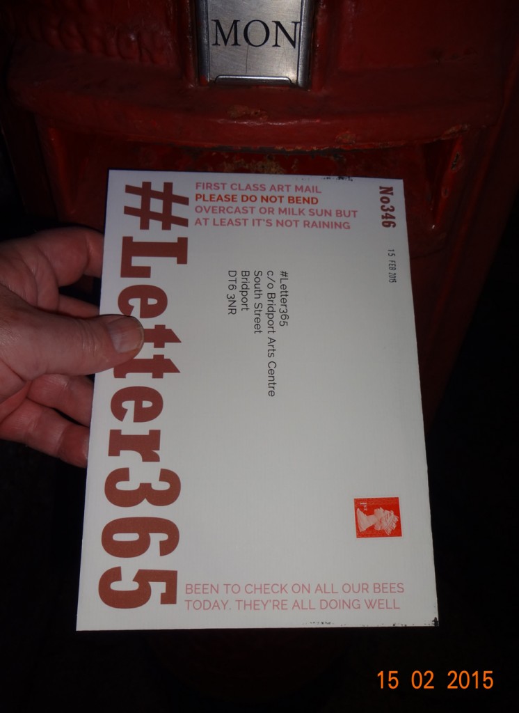 #Letter365 No346 goes in the box