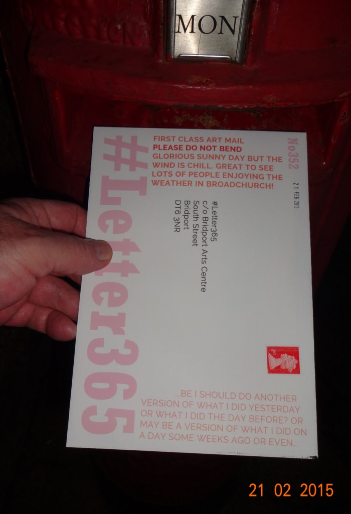 #Letter365 No352 gets posted
